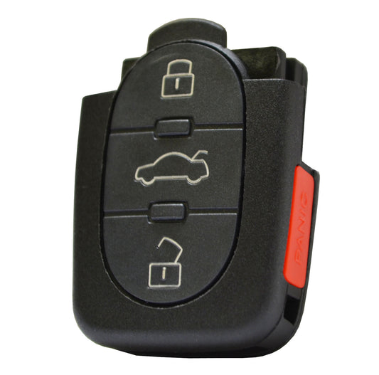 Audi 2002 - 2005 A4 - 4 Btn Flip Key Remote - FCC ID: MYT3X7733 - ZIPPY LOCKSHOP