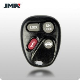 GM TYPE-1 4-Button Remote SHELL & PAD (JMA) - ZIPPY LOCKSHOP