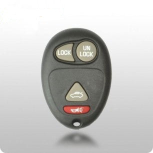 GM TYPE-3 4-Button Remote SHELL & PAD - ZIPPY LOCKSHOP