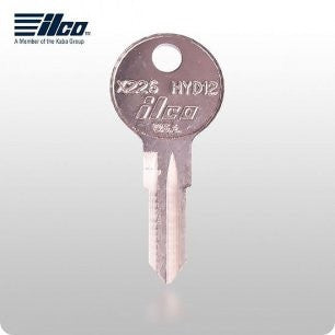 Harley Davidson HYD12 / X226 Mechanical Key (ILCO) - ZIPPY LOCKSHOP