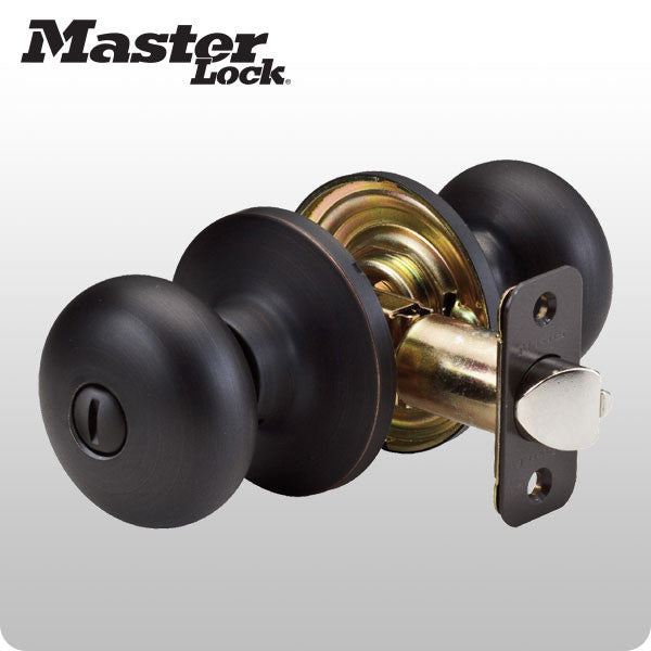 Master Lock - Grade 3 - Biscuit Style Knob - Privacy - KW1/SC1 Keyway