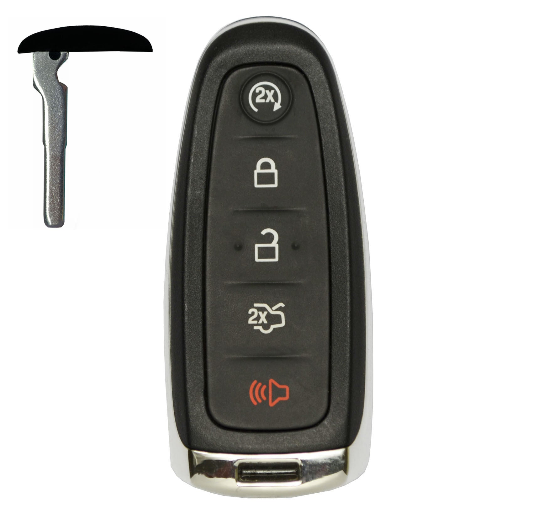 Ford 5 Button Remote SHELL  (R7995) (R8092) - ZIPPY LOCKSHOP