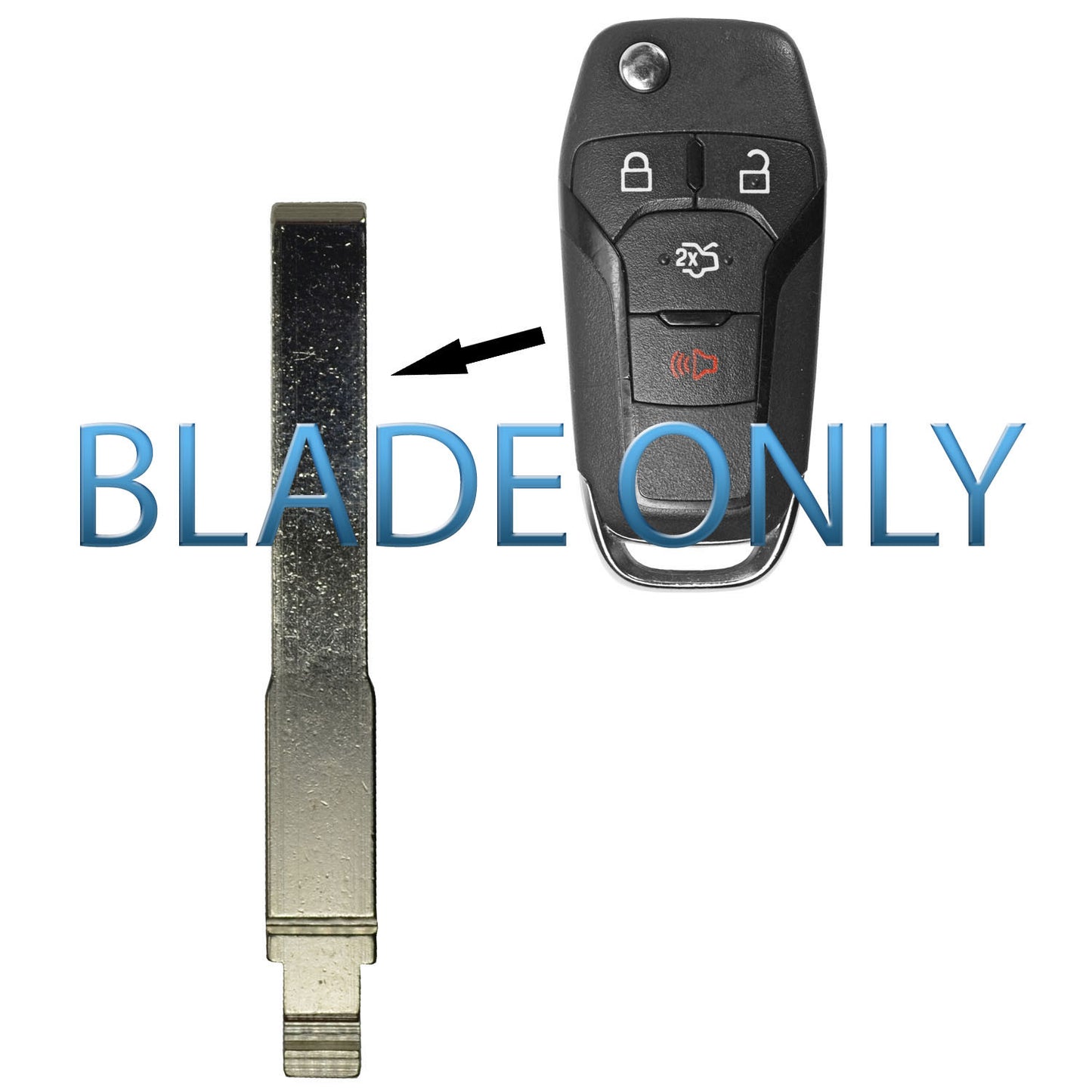 Replacement remote Flippy Blade/Key Ford - ZIPPY LOCKSHOP