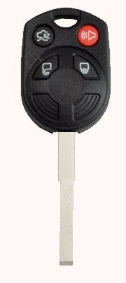 Ford 4 Btn Remote Head High Security Key (SHELL) Old Style - ZIPPY LOCKSHOP