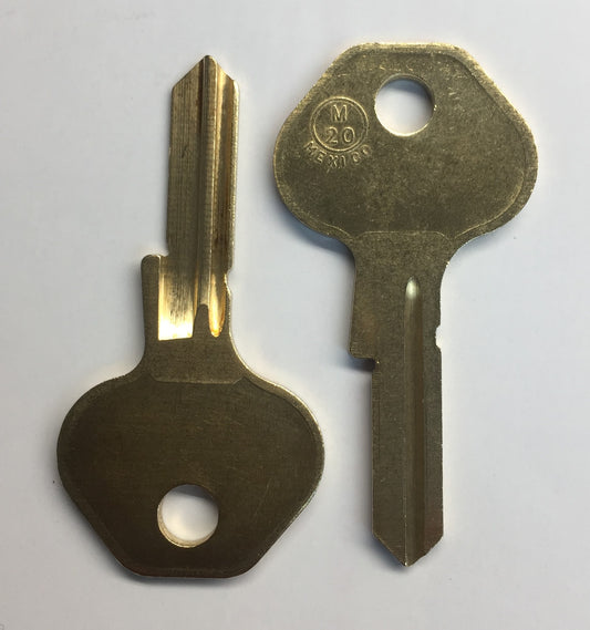 M20 / 1092-6000 / 18DE Mechanical Key