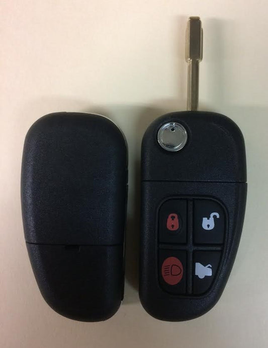 Jaguar 2001-2008 Flip Key Remote - FCC ID: NHVWB1U241 - ZIPPY LOCKSHOP