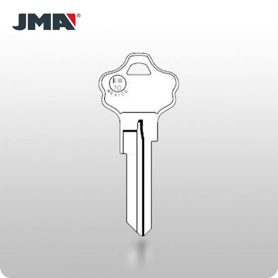 KW10 Keys - Brass (JMA KWI-2DE-BR) - ZIPPY LOCKSHOP