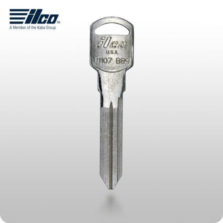 GM B89 P1107 Mechanical Key Blank - ZIPPY LOCKSHOP